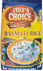 CHEF'S CHOICE BASMATI RICE 20 KG