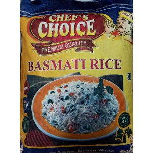 CHEF'S CHOICE BASMATI RICE 5 KG
