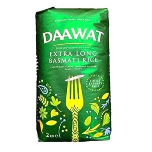 DAAWAT EXTRA LONG BASMATI 2 KG