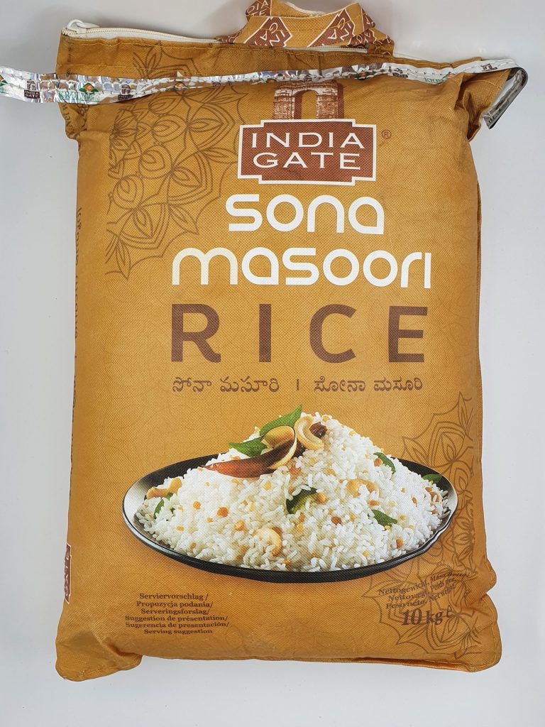 IG SONA MASOORI RICE 10 KG - Asian House