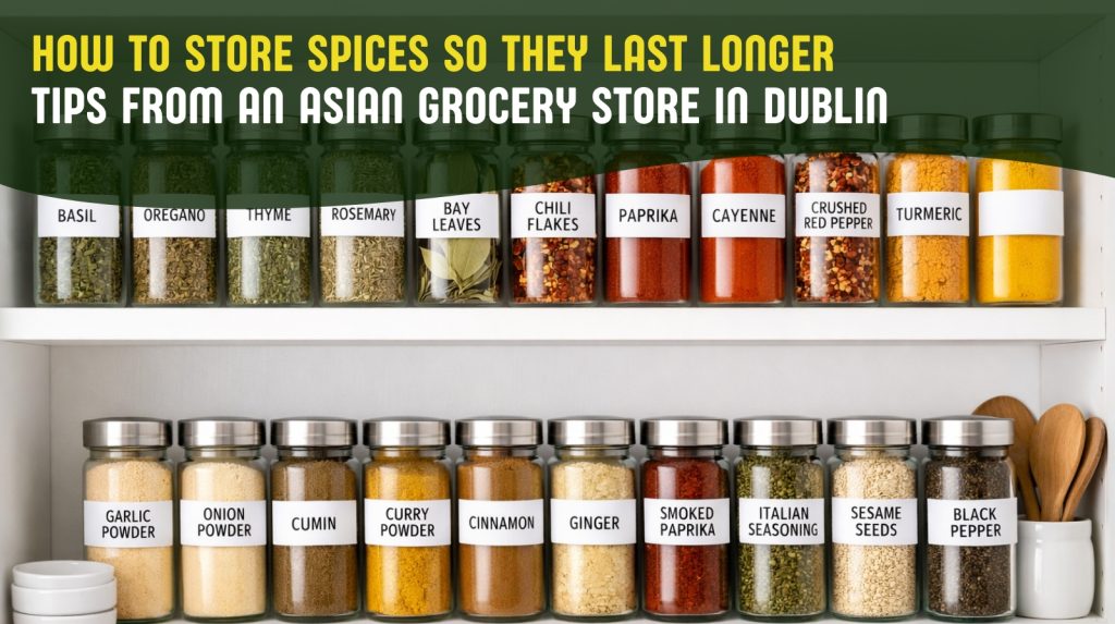 how to store spices